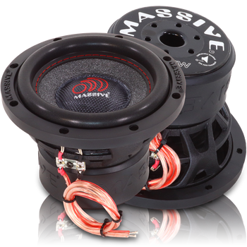 SUMMO64XL  - 6" 150w Single 4 Ohm Summo Series Subwoofer by Massive Audio® SUMMO64XL  - 6" 150w Single 4 Ohm Summo Series Subwoofer by Massive Audio®