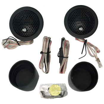 CT 2II- 80 WATTS RMS MULTI MOUNTING 28MM SILK DOME TWEETERS by Massive Audio®