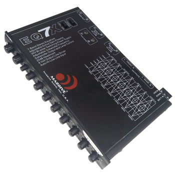 EQ7X - 7 BAND CAR AUDIO GRAPHIC EQUALIZER by Massive Audio® EQ7X - 7 BAND CAR AUDIO GRAPHIC EQUALIZER by Massive Audio®