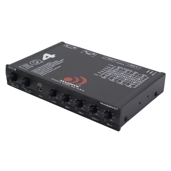 EQ4 - 4 BAND CAR AUDIO GRAPHIC EQUALIZER by Massive Audio® EQ4 - 4 BAND CAR AUDIO GRAPHIC EQUALIZER by Massive Audio®
