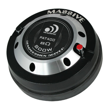 PAT 400 - 2" BOLT-ON 400 WATT 8 OHM COMPRESSION DRIVER by Massive Audio® | Condition: New | Category: Speakers PAT 400 - 2" BOLT-ON 400 WATT 8 OHM COMPRESSION DRIVER by Massive Audio® | Condition: New | Category: Speakers