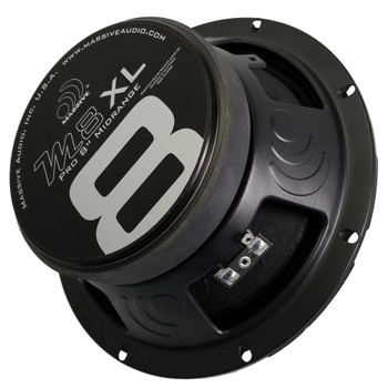 M8XL - 8" 250 WATT 8 OHM MID-RANGE SPEAKER by Massive Audio® M8XL - 8" 250 WATT 8 OHM MID-RANGE SPEAKER by Massive Audio®