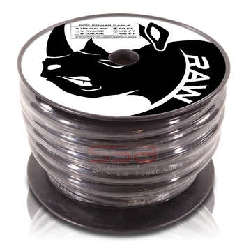 RHYNO 1/0 AWG Twisted OFC Power Cable - 50ft Spool