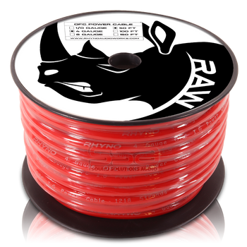 RHYNO 4 AWG Twisted OFC Power Cable - 100ft Spool | Condition: New | Category: Electrical RHYNO 4 AWG Twisted OFC Power Cable - 100ft Spool | Condition: New | Category: Electrical