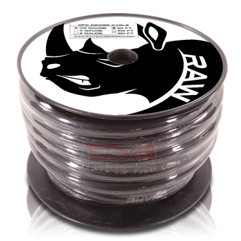 RHYNO 1/0 AWG By The Foot Twisted OFC Power Cable RHYNO 1/0 AWG By The Foot Twisted OFC Power Cable