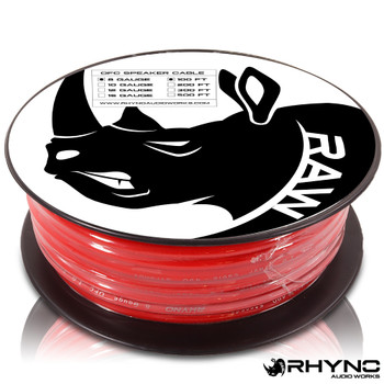 RHYNO 8 AWG By the Foot OFC Power Cable RHYNO 8 AWG By the Foot OFC Power Cable