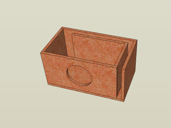 Next Level Fabrications 1x 8" Flat Pack Ported Enclosure Kit Next Level Fabrications 1x 8" Flat Pack Ported Enclosure Kit
