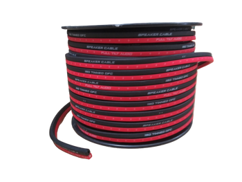 Full Tilt 16 Gauge Red/Black 100' Tinned OFC Oxygen Free Copper Wire Full Tilt 16 Gauge Red/Black 100' Tinned OFC Oxygen Free Copper Wire