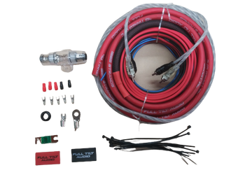 Full Tilt 4 Gauge Red/Black Amp Kit - OFC Oxygen Free Copper Wire Full Tilt 4 Gauge Red/Black Amp Kit - OFC Oxygen Free Copper Wire
