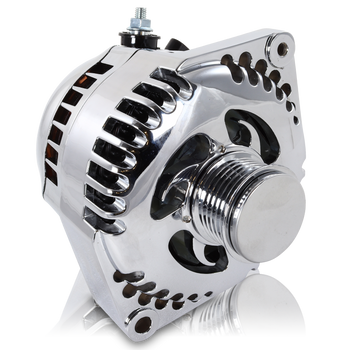 240 amp racing alternator  - Chrome 240 amp racing alternator  - Chrome