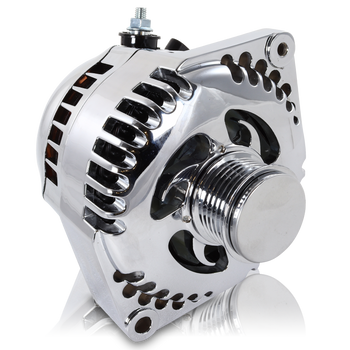 320 amp racing alternator  - Chrome 320 amp racing alternator  - Chrome