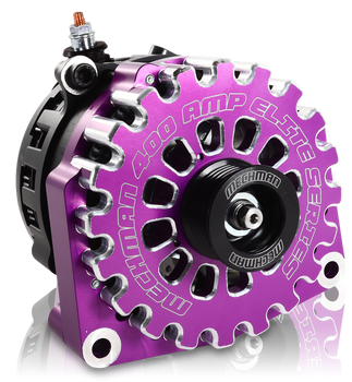 High output 400 Amp Purple Billet  Alternator for 14-18 GM Silverado Sierra Suburban Tahoe Escalade High output 400 Amp Purple Billet  Alternator for 14-18 GM Silverado Sierra Suburban Tahoe Escalade