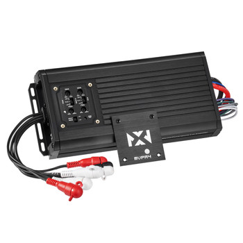 NVX 4-Channel Bridgeable Micro Class D Marine Rated Car Amplifier