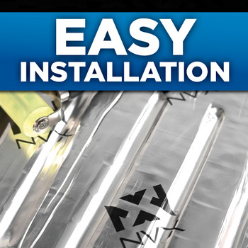 NVX Trunk Kit - 20 Square Feet of Premium Sound Deadening Material 
Five 18" x 32" Pieces (91mil THICK) NVX Trunk Kit - 20 Square Feet of Premium Sound Deadening Material 
Five 18" x 32" Pieces (91mil THICK)