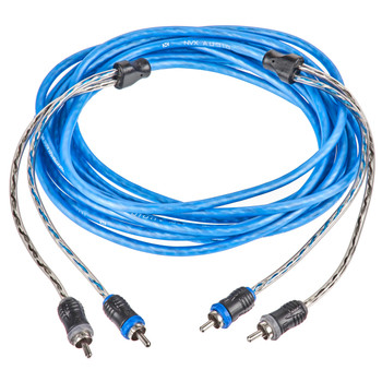 NVX V-Series 5m (16.40 ft) 2-Channel RCA Audio Interconnect Cable NVX V-Series 5m (16.40 ft) 2-Channel RCA Audio Interconnect Cable
