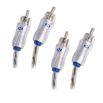 NVX X-Series 2m (6.56 ft) 2-Channel RCA Audio Interconnect Cable NVX X-Series 2m (6.56 ft) 2-Channel RCA Audio Interconnect Cable