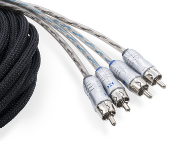 NVX X-Series: 5m (16.40 ft) 2-Channel RCA Audio Interconnect Cable NVX X-Series: 5m (16.40 ft) 2-Channel RCA Audio Interconnect Cable