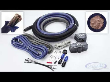NVX 4 AWG 2-channel OFC Amplifier Kit (With Speaker Wire + RCA) NVX 4 AWG 2-channel OFC Amplifier Kit (With Speaker Wire + RCA)