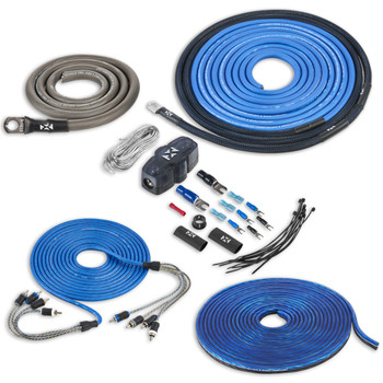 NVX 4 AWG 4-channel OFC Amplifier Kit (With Speaker Wire + RCA) NVX 4 AWG 4-channel OFC Amplifier Kit (With Speaker Wire + RCA)