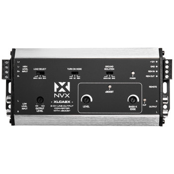 NVX 2-Channel Line Out Converter Digital Bass Enhancer with xBOOST 
Impedance Matching and Remote Level Control NVX 2-Channel Line Out Converter Digital Bass Enhancer with xBOOST 
Impedance Matching and Remote Level Control