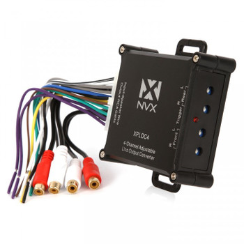 NVX 600W (150W Per Channel) Premium Super Low Distortion 4-Channel 
Adjustable Line Output Converter - for Adding Amplifier(s) NVX 600W (150W Per Channel) Premium Super Low Distortion 4-Channel 
Adjustable Line Output Converter - for Adding Amplifier(s)