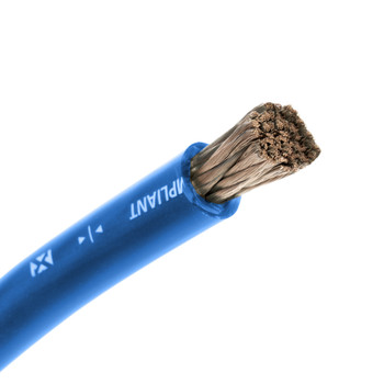 NVX 1/0 AWG Power/Ground Wire in Metallic Powder Blue (25 ft.) NVX 1/0 AWG Power/Ground Wire in Metallic Powder Blue (25 ft.)