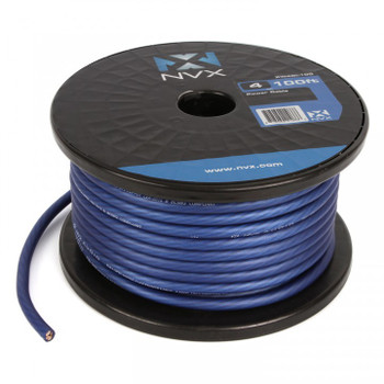 NVX 4 AWG Power/Ground Wire in Metallic Powder Blue (100 ft.) NVX 4 AWG Power/Ground Wire in Metallic Powder Blue (100 ft.)