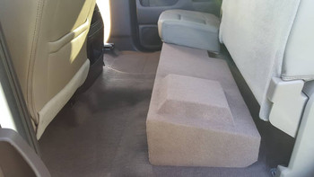 (Open Box) 2014-18 SILVERADO CREW CAB DEEP SINGLE 12" SPEAKER BOX (Open Box) 2014-18 SILVERADO CREW CAB DEEP SINGLE 12" SPEAKER BOX