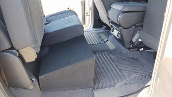 2019-23 SILVERADO / SIERRA CREW CAB DUAL 10/12 PORTED SUBWOOFER BOX 2019-23 SILVERADO / SIERRA CREW CAB DUAL 10/12 PORTED SUBWOOFER BOX