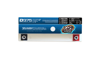 XS Power D375 12V AGM Battery, Max Amps 800A - 600W XS Power D375 12V AGM Battery, Max Amps 800A - 600W