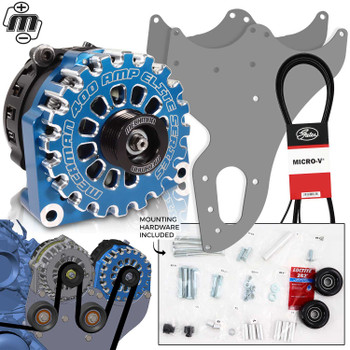 Mechman 400 Amp Blue Dual Alternator Kit for 1999 - 2013 GM Trucks | D202BL | in Dual Alternator Kits | Brand Mechman Mechman 400 Amp Blue Dual Alternator Kit for 1999 - 2013 GM Trucks | D202BL | in Dual Alternator Kits | Brand Mechman