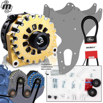 Mechman 400 Amp Gold Dual Alternator Kit for 1999 - 2013 GM Trucks | D202GO | in Dual Alternator Kits | Brand Mechman Mechman 400 Amp Gold Dual Alternator Kit for 1999 - 2013 GM Trucks | D202GO | in Dual Alternator Kits | Brand Mechman