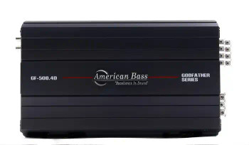 Godfather 500.4 960w RMS 4 Channel Amplifier | AB-GF-500.4D | in Amplifiers | Brand American Bass Godfather 500.4 960w RMS 4 Channel Amplifier | AB-GF-500.4D | in Amplifiers | Brand American Bass