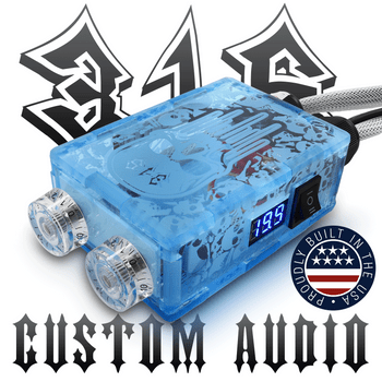 Dual Acrylic LED Bass Knob by 315 Custom Audio Dual Acrylic LED Bass Knob by 315 Custom Audio