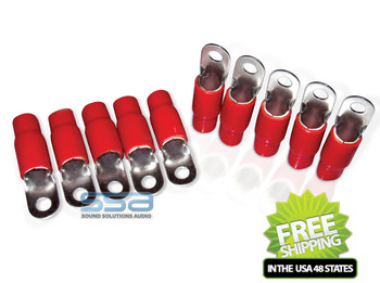 XP FLEX 0 AWG 10PK 8.5mm Ring Terminals Red Boot | Condition: New | Category: Electrical XP FLEX 0 AWG 10PK 8.5mm Ring Terminals Red Boot | Condition: New | Category: Electrical