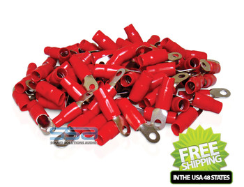 XP FLEX 0 AWG 100PK 8.5mm Ring Terminals Red Boot | Condition: New | Category: Electrical XP FLEX 0 AWG 100PK 8.5mm Ring Terminals Red Boot | Condition: New | Category: Electrical