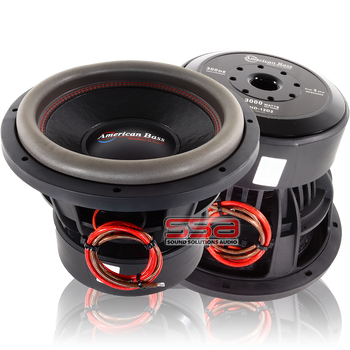 American Bass HD 12 Inch 2000w RMS DVC Subwoofer American Bass HD 12 Inch 2000w RMS DVC Subwoofer