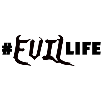 #EVILLIFE 7" Vinyl Sticker | Condition: New | Category: Swag #EVILLIFE 7" Vinyl Sticker | Condition: New | Category: Swag