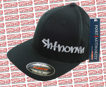 SHTNONM Black / White Flexfit Hat | Condition: New | Category: Swag SHTNONM Black / White Flexfit Hat | Condition: New | Category: Swag
