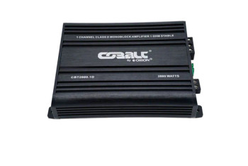 Orion COBALT Series 2000 Watts MAX 1-Channel Class D Amplifier Orion COBALT Series 2000 Watts MAX 1-Channel Class D Amplifier