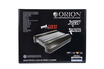ORION XTR XTR750.2, 2 CHANNEL AMPLIFIER 750 WATTS RMS W/X-OVER ORION XTR XTR750.2, 2 CHANNEL AMPLIFIER 750 WATTS RMS W/X-OVER