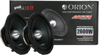 ORION HCCA854NHP HCCA Series 8” Ultra Efficient Neodymium Midrange Loudspeakers 4 Ohm (PAIR) ORION HCCA854NHP HCCA Series 8” Ultra Efficient Neodymium Midrange Loudspeakers 4 Ohm (PAIR)