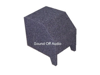 2003 to 2012 CHEVY COLORADO EXTENDED CAB and GMC CANYON EXTENDED CAB SINGLE DOWNFIRE SUBWOOFER ENCLOSURE