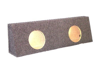 Dual Sub Box 2007 to 2013 Chevy Silverado / GM Sierra Standard (Regular) Cab Dual Sub Box 2007 to 2013 Chevy Silverado / GM Sierra Standard (Regular) Cab