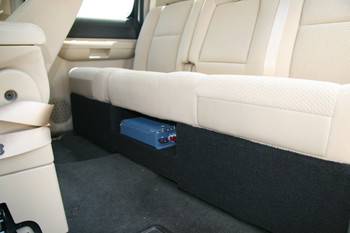 Dual Sub Box w/Amp Rack 2007-2013 Silverado Crew Dual Sub Box w/Amp Rack 2007-2013 Silverado Crew