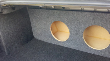 2006 to 2012 FORD FUSION DUAL SUB BOX 2006 to 2012 FORD FUSION DUAL SUB BOX