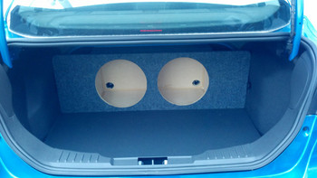 2011-2012 FORD FOCUS SEDAN DUAL SUB BOX 2011-2012 FORD FOCUS SEDAN DUAL SUB BOX