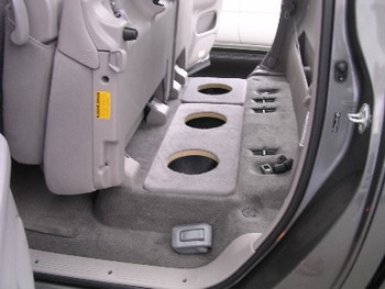 2004-2006 TOYOTA TUNDRA CREW CAB TRUCK TRIPLE 8 SUBWOOFER BAFFLE