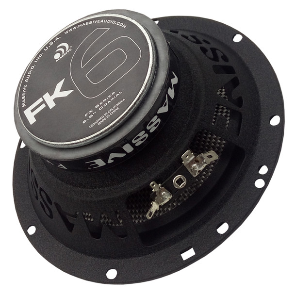 FK6 - 6.5" 80 WATTS RMS COMPONENT KIT SPEAKERS by Massive Audio® FK6 - 6.5" 80 WATTS RMS COMPONENT KIT SPEAKERS by Massive Audio®
