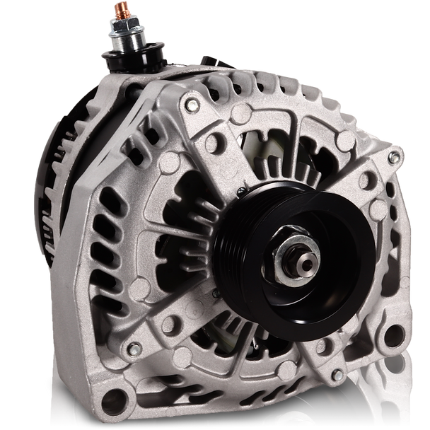 250A large case hairpin alternator for 2001-2007 GM full size truck 6.6l Diesel - side output stud